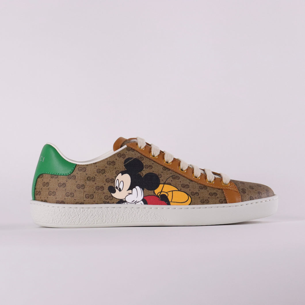 Gucci // X Disney Mickey Mouse Ivorie Rhyton Sneaker – VSP Consignment